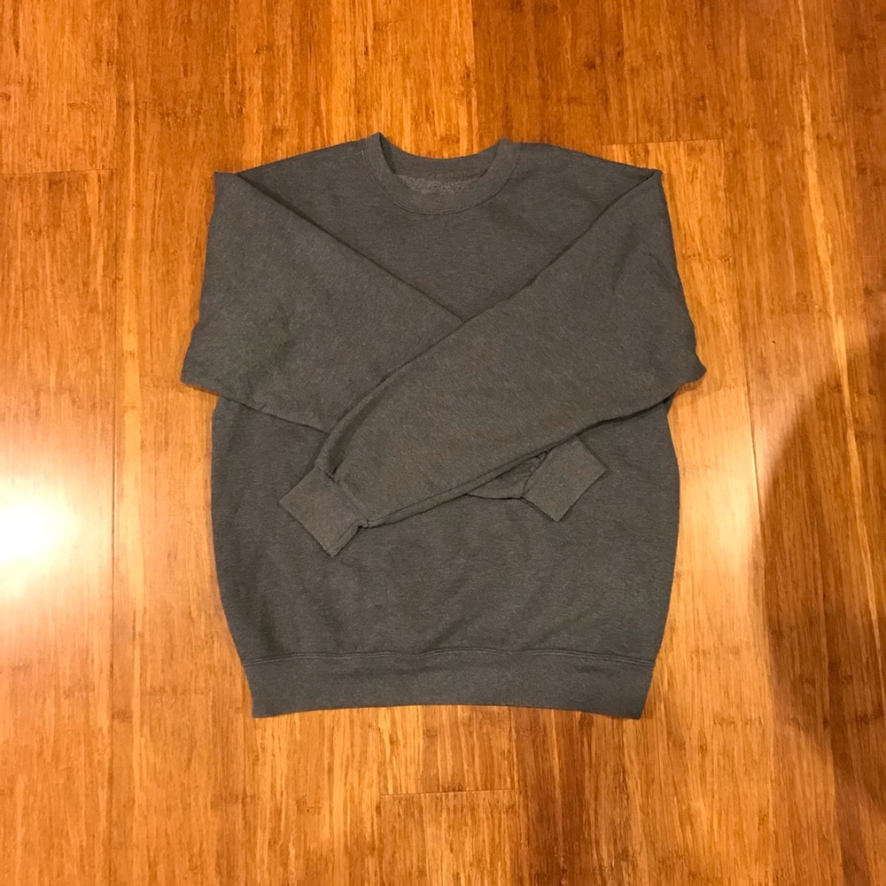 Dark grey fruit of the loom sweatshirt